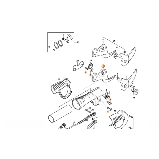 STIHL  Przeciwostrze 4861 820 7500